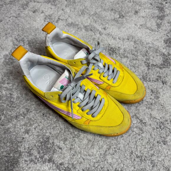 Oncept Montreal Sneakers Yellow Size 6 - Picture 3 of 10